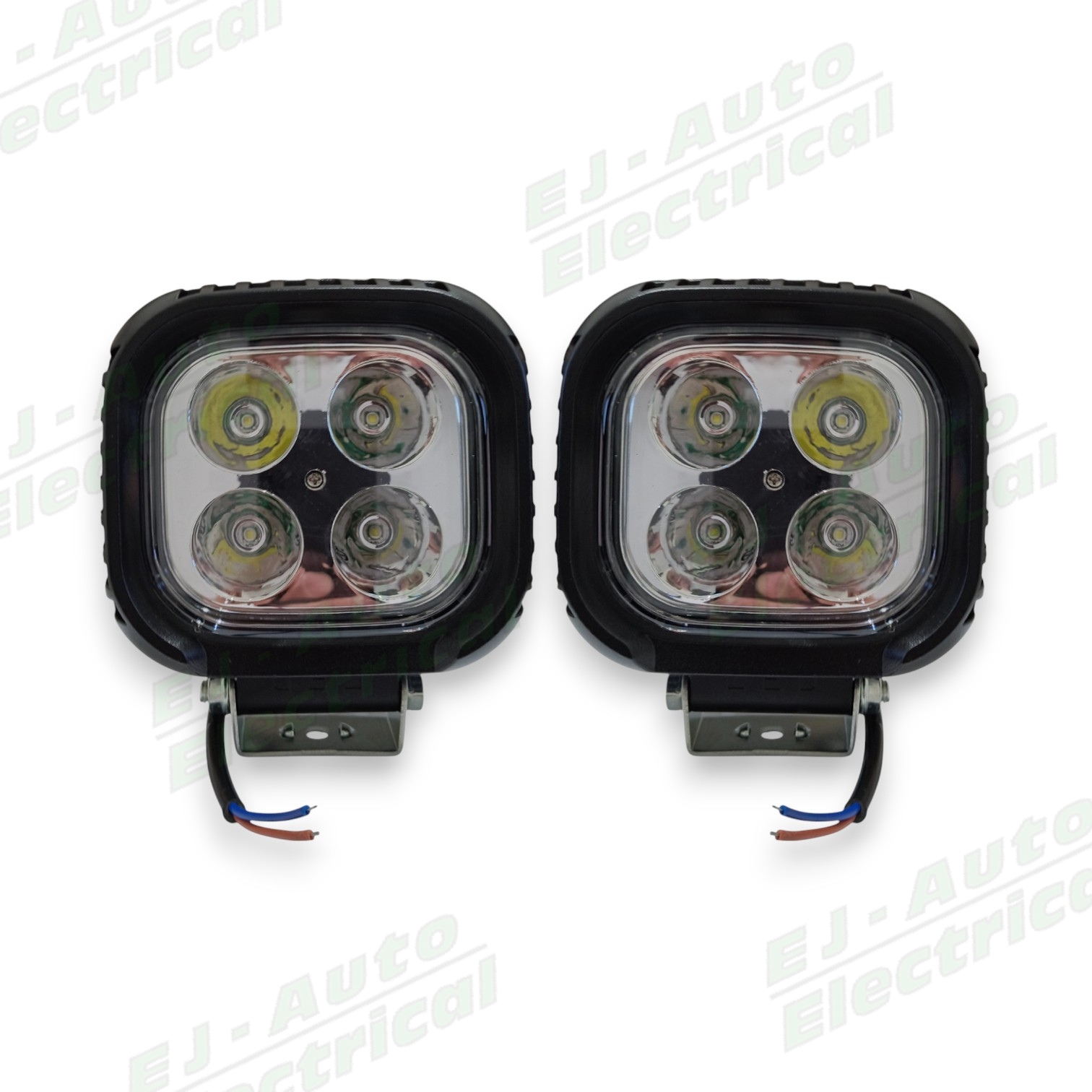115mm x 125mm 40W  SQUARE UNIVERSAL LED WORK LIGHT SPOT BEAM